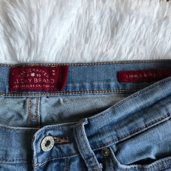 LUCKY BRAND Charlie Baby Boot Light Wash Jeans - Picture 5 of 5